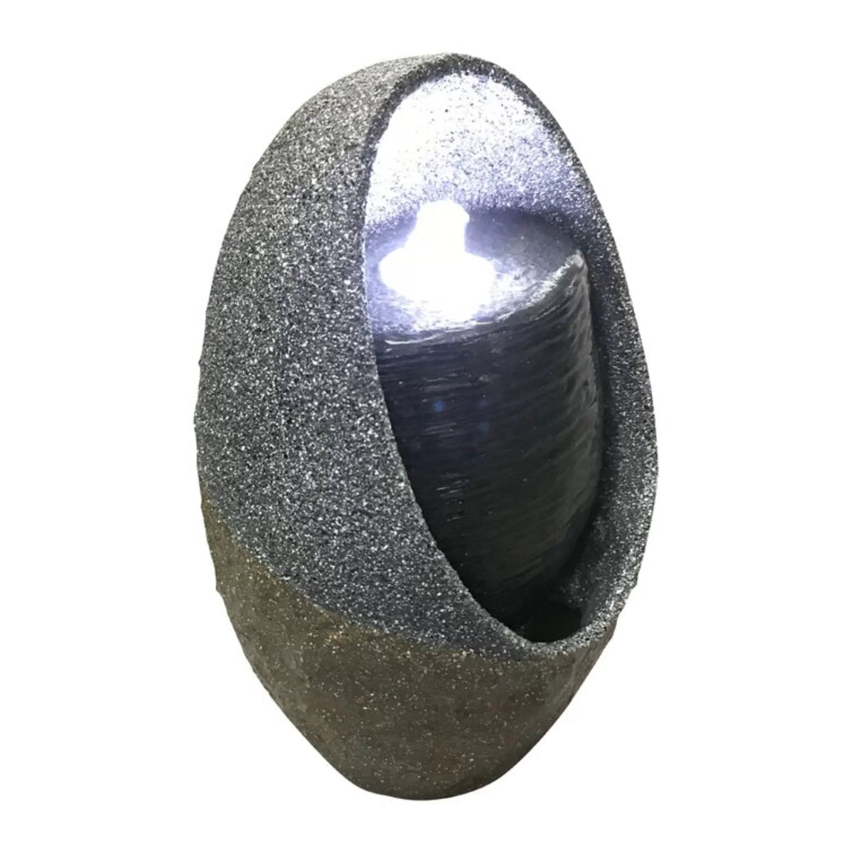 Hi-Line Gifts 11" LED Lighted Bubbling moisture Tabletop Fountain