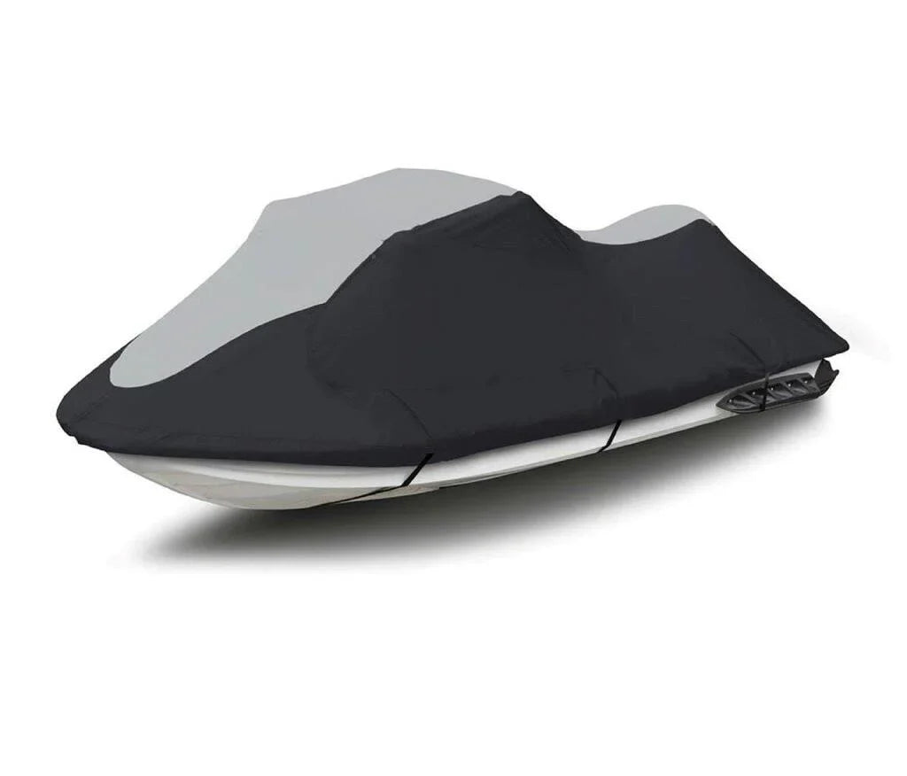 SUPER HEAVY-DUTY PWC JetSki protector suitable for Polaris Genesis Deluxe JetSki Jet Ski PWC wrap 1999 2000 2001 2002 Black/Grey