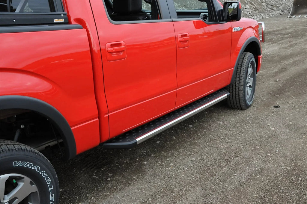 Dee Zee DZ16322 NXt Running Board, Black w/Chrome Trim, 6" Step Area