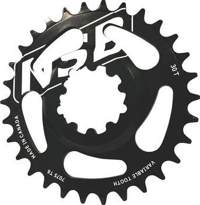 North Shore Billet DM Variable 26t Chainring SRAM X9/X0 GXP Black