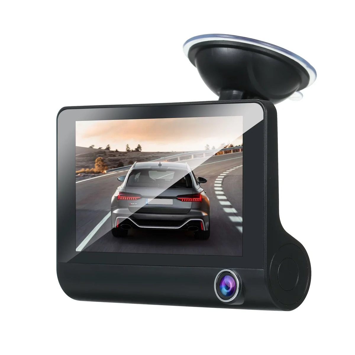 Capture Every Detail， Nebublu Dash Cam, 1080P Full HD Front and Rear Dual Camera, 4 Inch IPS Screen, Loop Recording, Motion Detection, Parking Monitor!