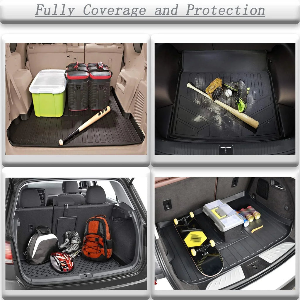 TPO Cargo Mats Cargo Liner Protection For 2017-2022 Honda CRV All climate No Hybrid