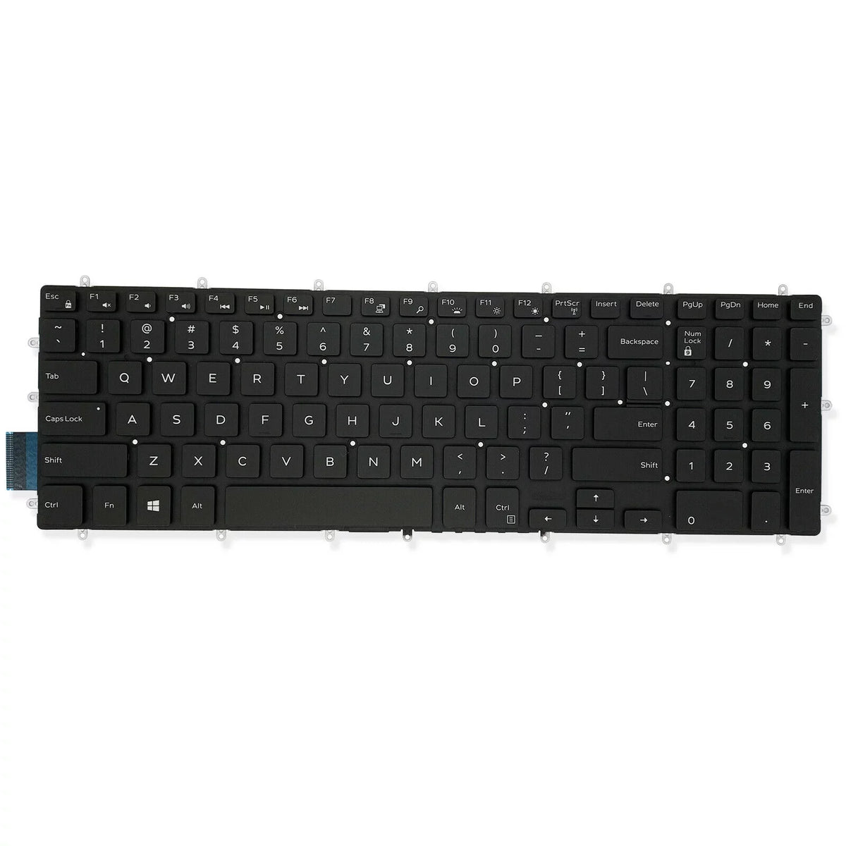White Characters Keyboard For  G7 7588 7590 7790 G3 3579 3779 3590 G5 5587 5590 Backlit