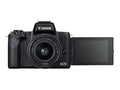 EOS M50 Mark II 24.1 Megapixel Mirrorless Camera with Lens, 0.59", 1.77", Black