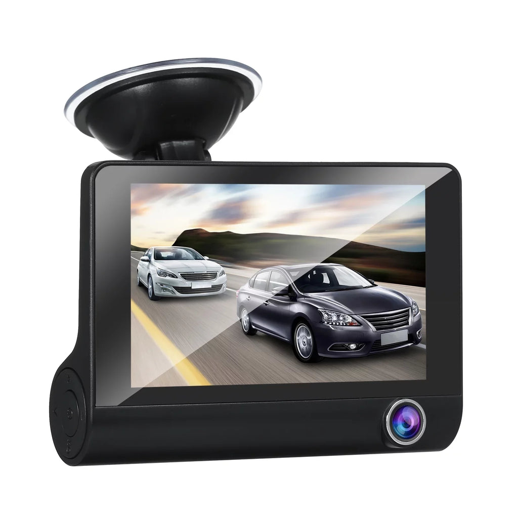 Capture Every Detail， Nebublu Dash Cam, 1080P Full HD Front and Rear Dual Camera, 4 Inch IPS Screen, Loop Recording, Motion Detection, Parking Monitor!