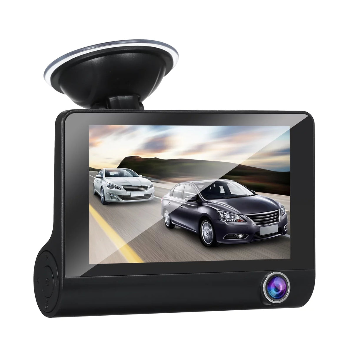 Capture Every Detail， Nebublu Dash Cam, 1080P Full HD Front and Rear Dual Camera, 4 Inch IPS Screen, Loop Recording, Motion Detection, Parking Monitor!