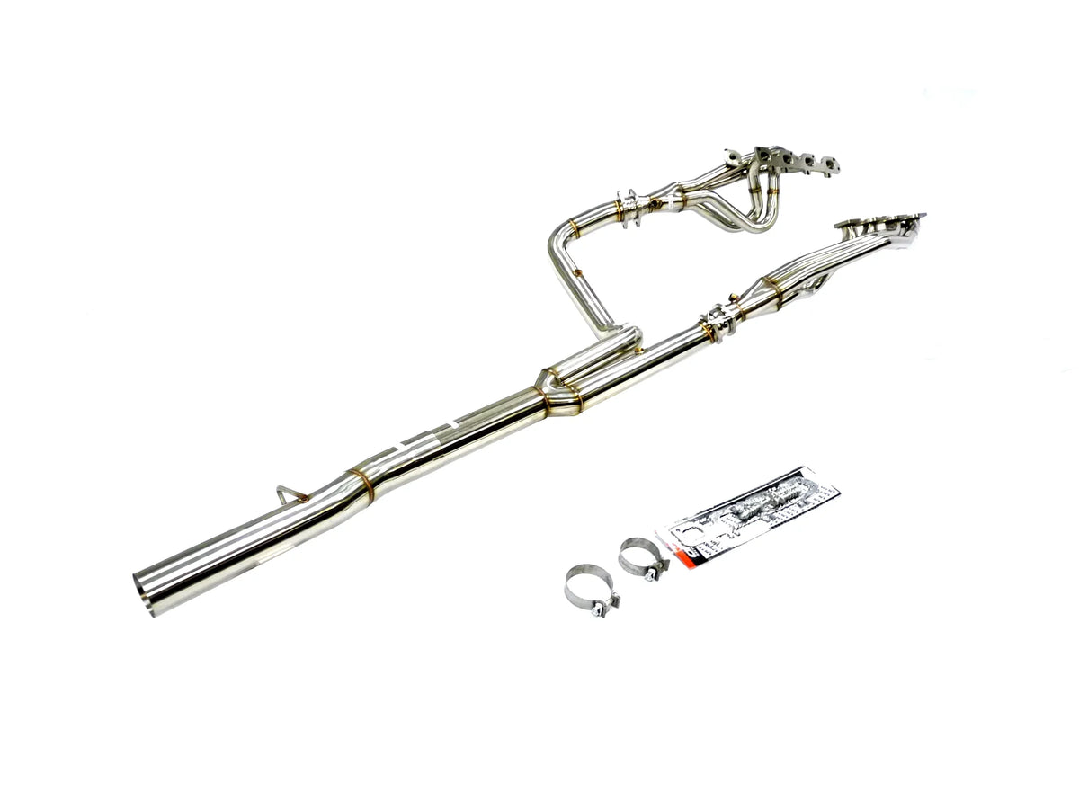 OBX Long Tube Header For 2009 to 2013 Dodge Ram 2500, 2014+ Ram 6.4L Trucks