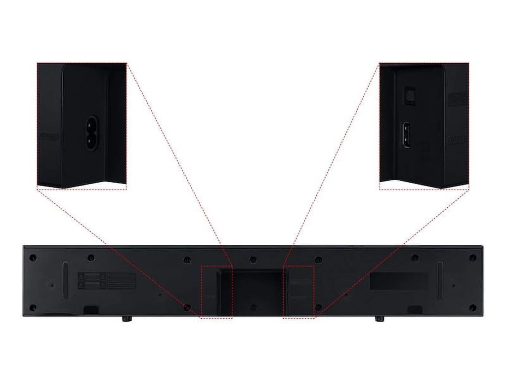 B-series 2.0ch Soundbar w/ Built-in Woofer HW-C400 2023