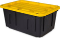 Tote, Polypropylene. Tough Box 27 gal