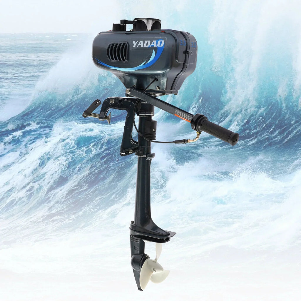2-Stroke 3.5  Outboard Motor vessel Engine with moisture Cooling System Fishing craft Engine