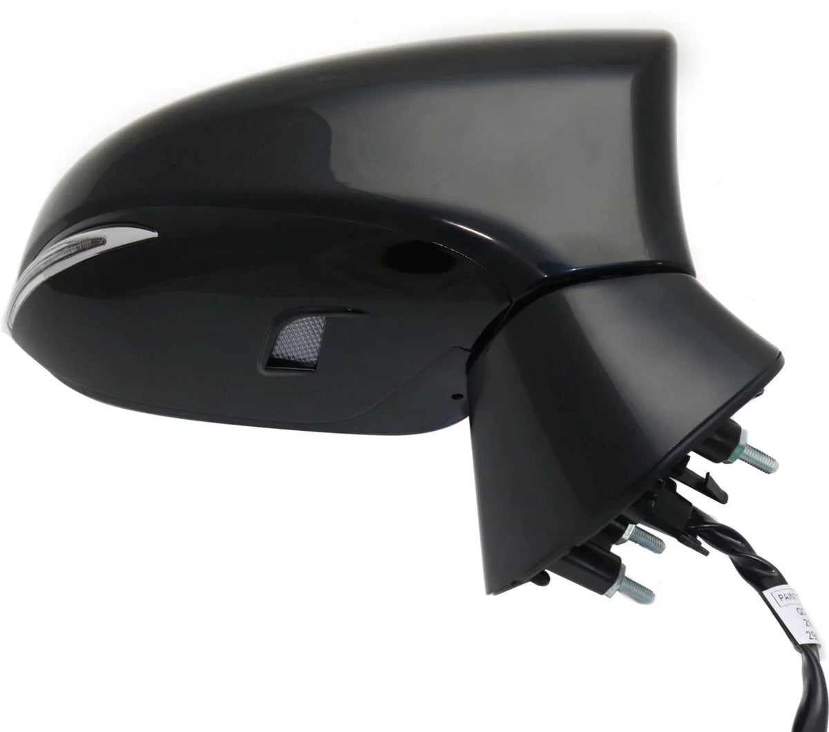 Mirror appropriate With 2013-2017 Lexus GS450h GS350 Right Passenger Side Heated In-housing Signal Light Paintable Kool-Vue