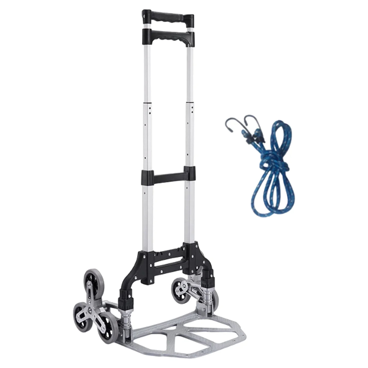TOPATY Moving Dolly For Stairs | Heavy Duty Collapsible Trolley With Wheels | Portable Folding Truck For Luggage, Moving, Travel, Shopping, Workplace, Warehouse Distribution