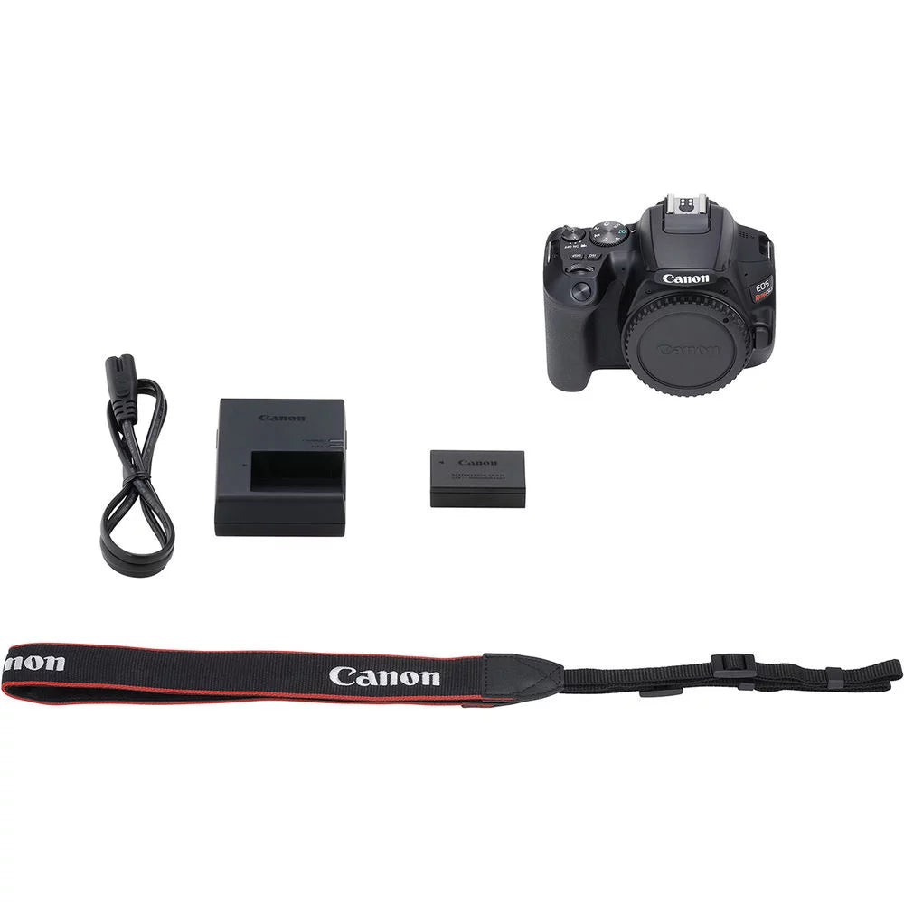 Rebel SL3 DSLR Camera (Body +  Bag + Sandisk 64GB Card + Care Kit