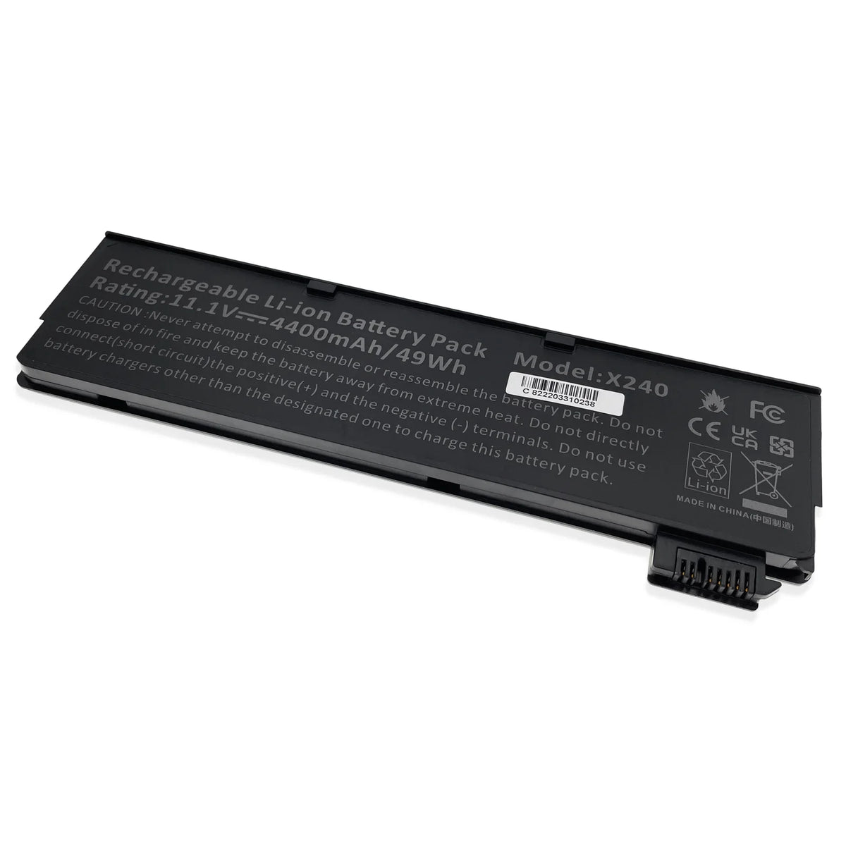 Battery for  ThinkPad P50S W550s T440 T450 T460 S440 S540 K2450 L450 L460 L470 T440 T450 T550 45N1130 45N1125 0C52861 4400mAh