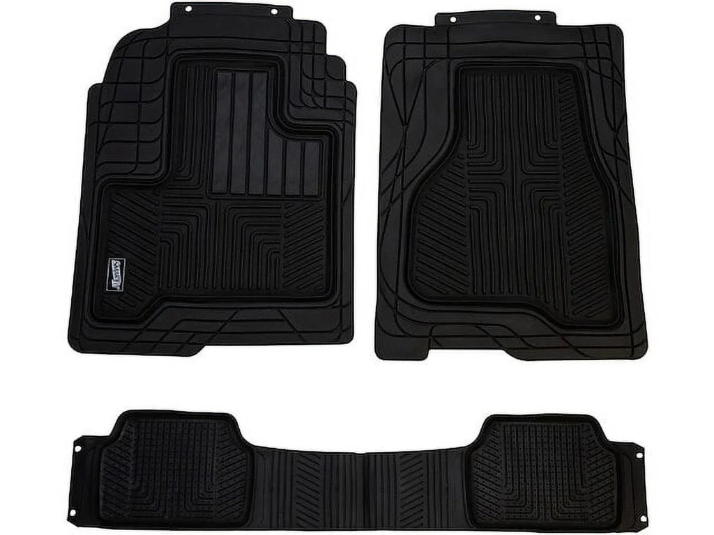 Floor Mat Set 3 Piece - matching with 2009 - 2018 Dodge Journey 2010 2011 2012 2013 2014 2015 2016 2017