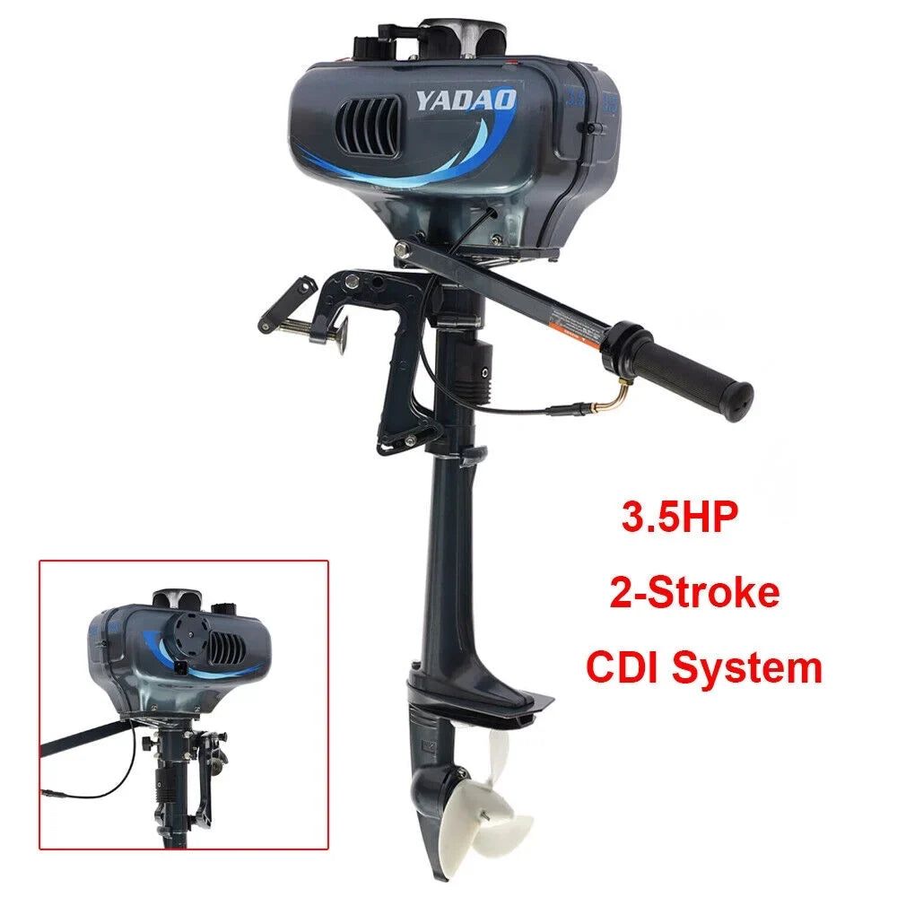 2-Stroke 3.5  Outboard Motor vessel Engine with moisture Cooling System Fishing craft Engine