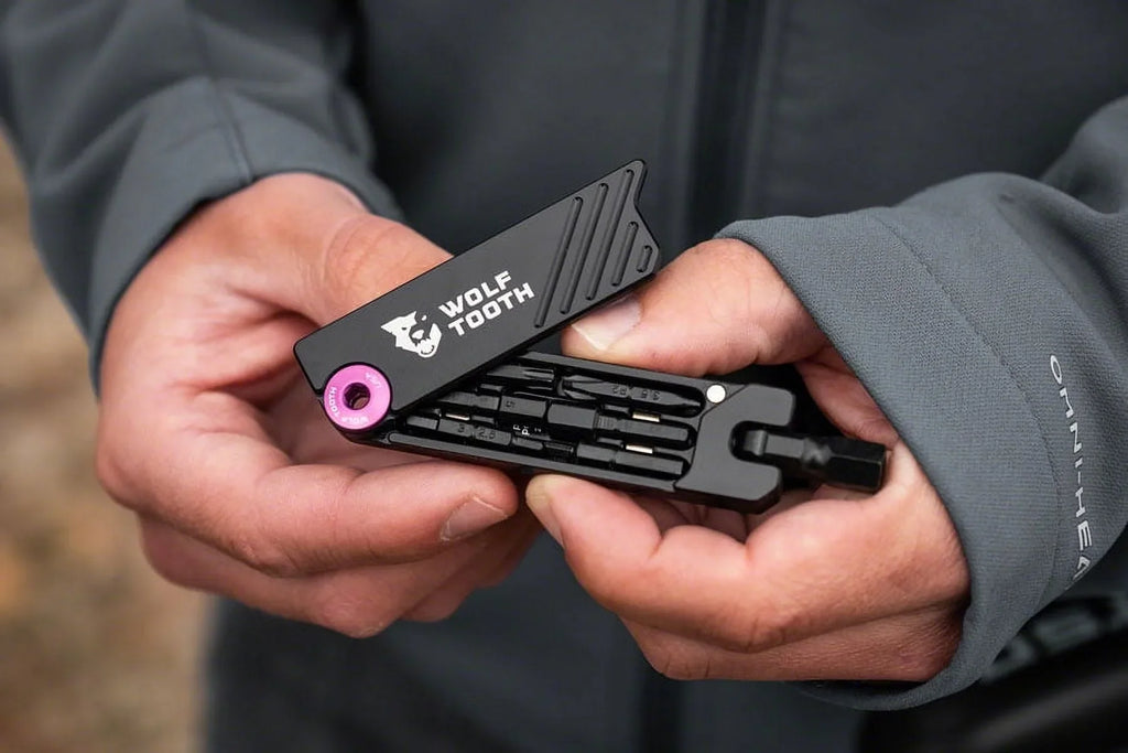 Wolf Tooth 6-Bit Hex Wrench - Multi-Tool, Orange ED-Coated Corrosion-protected