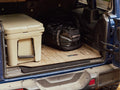 WeatherTech Cargo Trunk Liner with Bumper Protector suitable with 2008-2010  Highlander - Behind 3rd Row Seating With Bumper Protector, Tan