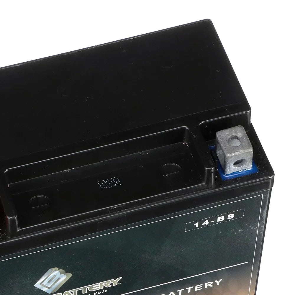 Tourer) 2003. E. C. Chrome Battery YTX14-BS (14-BS 12 Volt,12 Ah, 200 CCA) Motorcycle Battery for Honda 1100cc Vt1100c, C3, T Shadow (spirit, Aero, A