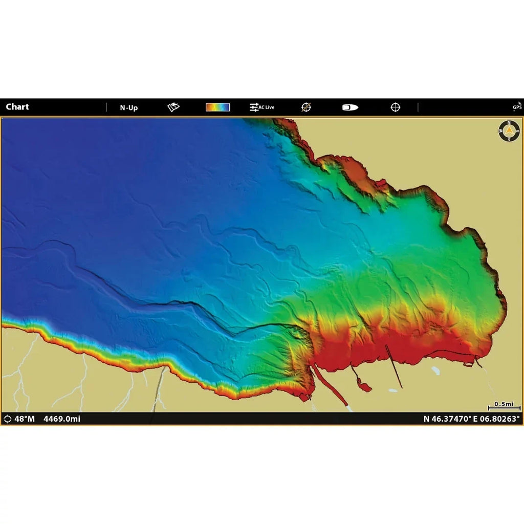 Humminbird LakeMaster Premium Western State V1 One ship Ntwrk VX Technology