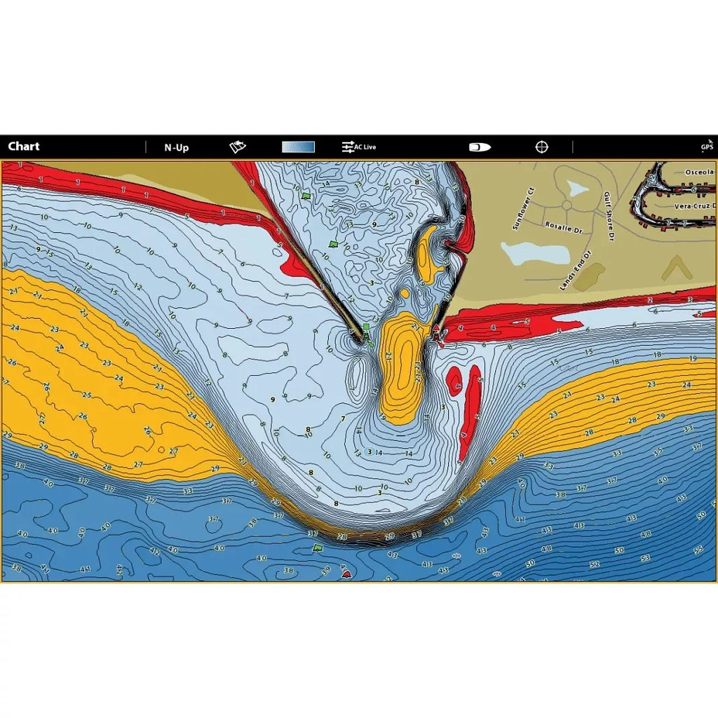 Humminbird LakeMaster Premium Western State V1 One ship Ntwrk VX Technology