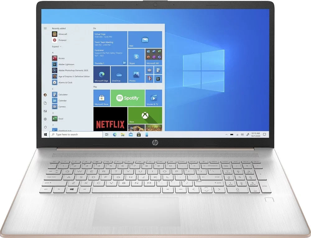 USED -  Laptop 17-cn0003cy (TOUCHSCREEN), Windows 10 Home 64-Bit,  Core i3-1125G4 Quad-Core Processor 2.00GHz, 8GB DDR4-3200MHz RAM, 512GB SSD