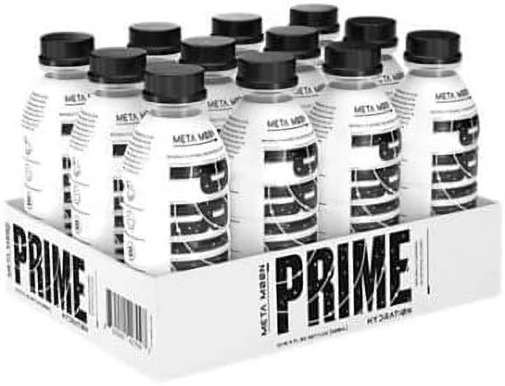 Each. Prime Hydration with BCAA Blend for Muscle Recovery Meta Moon 12 Drinks, 16 fl oz