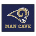 Fanmats Logo Sports Area Rug, Blue
