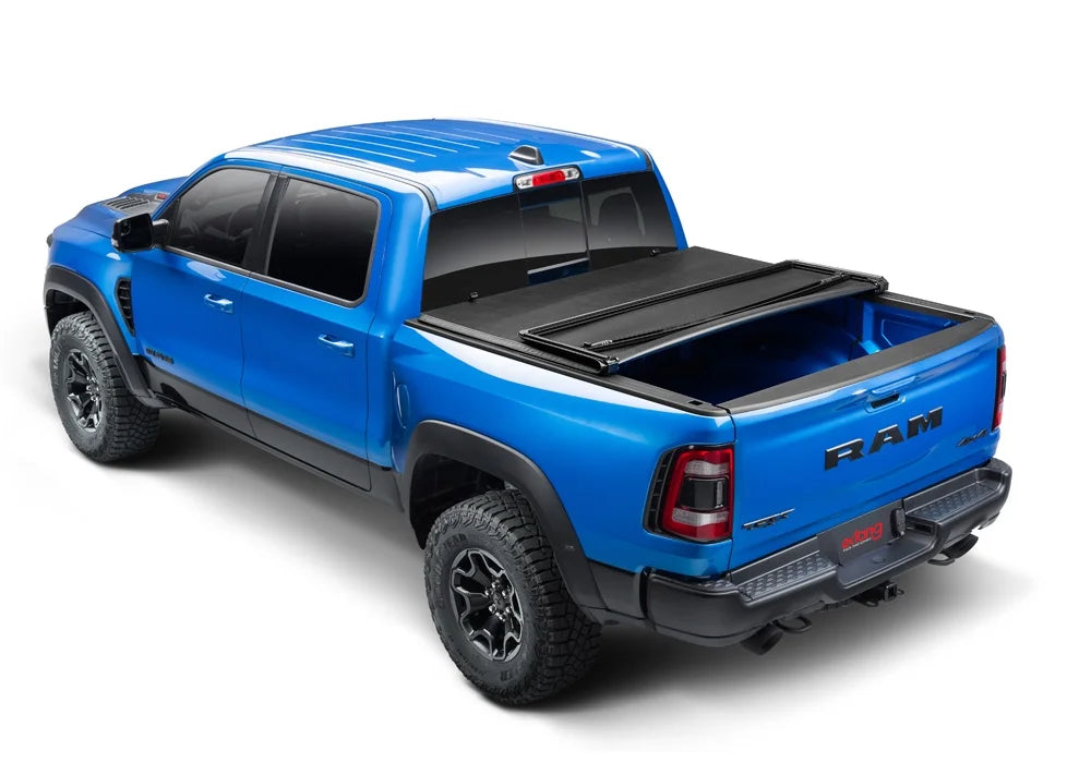 Extang by RealTruck Trifecta e-Series Soft Folding Truck Bed Tonneau protector | 77422 | appropriate with 2019 - 2024 Dodge Ram 1500 w/ and w/o Multi-Function (Split) Tailgate 6' 4" Bed (76.3")