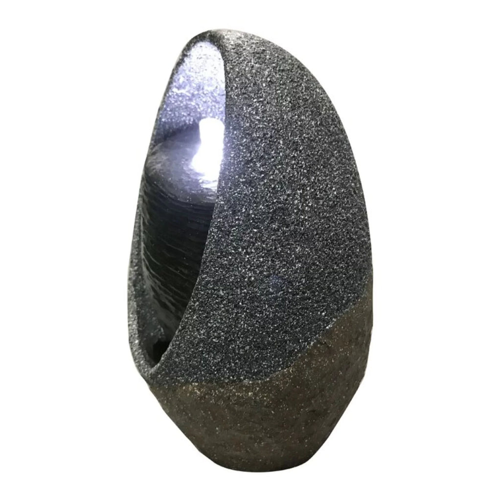 Hi-Line Gifts 11" LED Lighted Bubbling moisture Tabletop Fountain