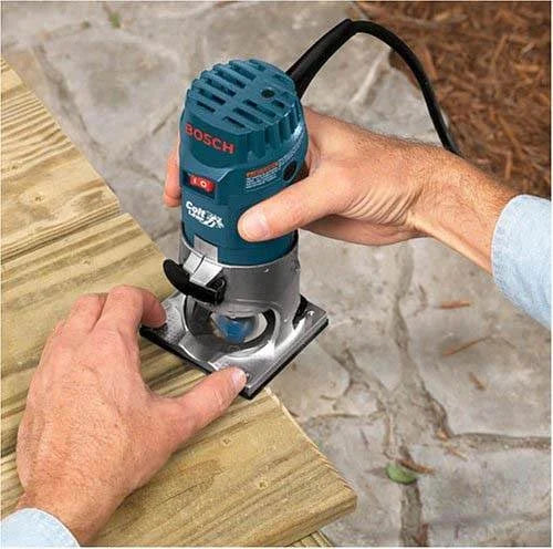 Restored Bosch PR20EVSK-RT 1  Colt Variable Speed Electronic Palm Router Kit (Refurbished)