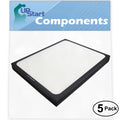 5-Pack Replacement for Blueair 205C Air Purifier Filter - matching with Blueair 200 & 300 Air Filter