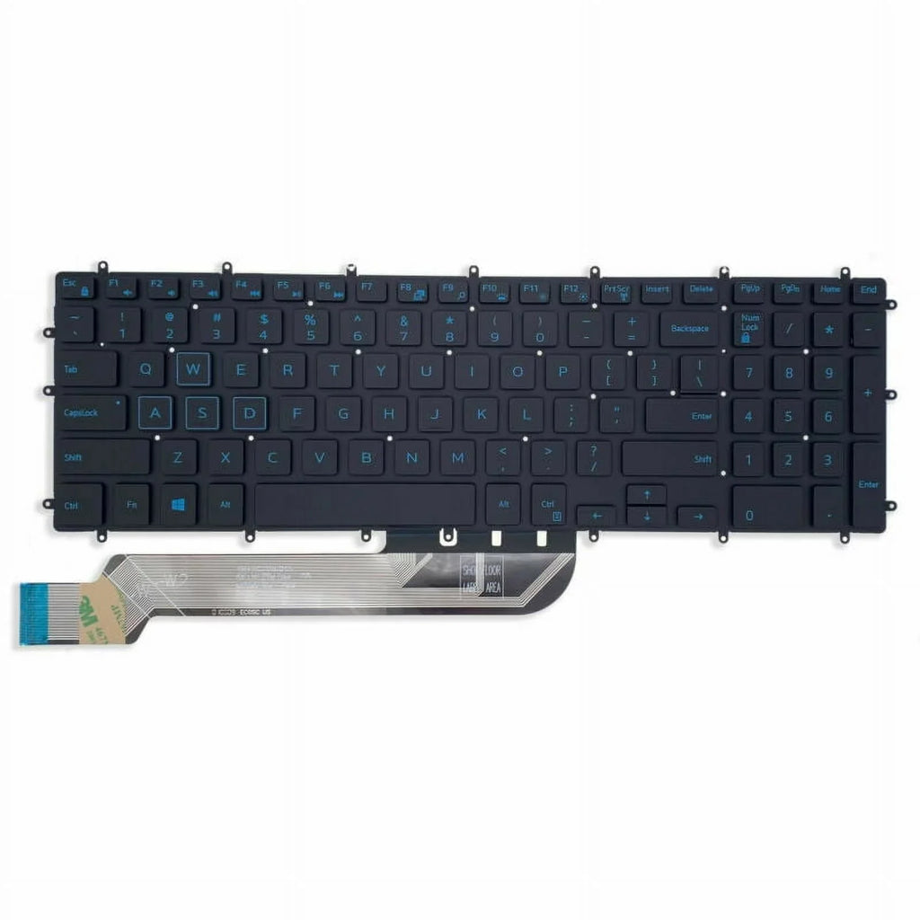 For  Gaming G3-3579 3779 G5 15 5587 15-5587 Keyboard Backlit Blue Characters