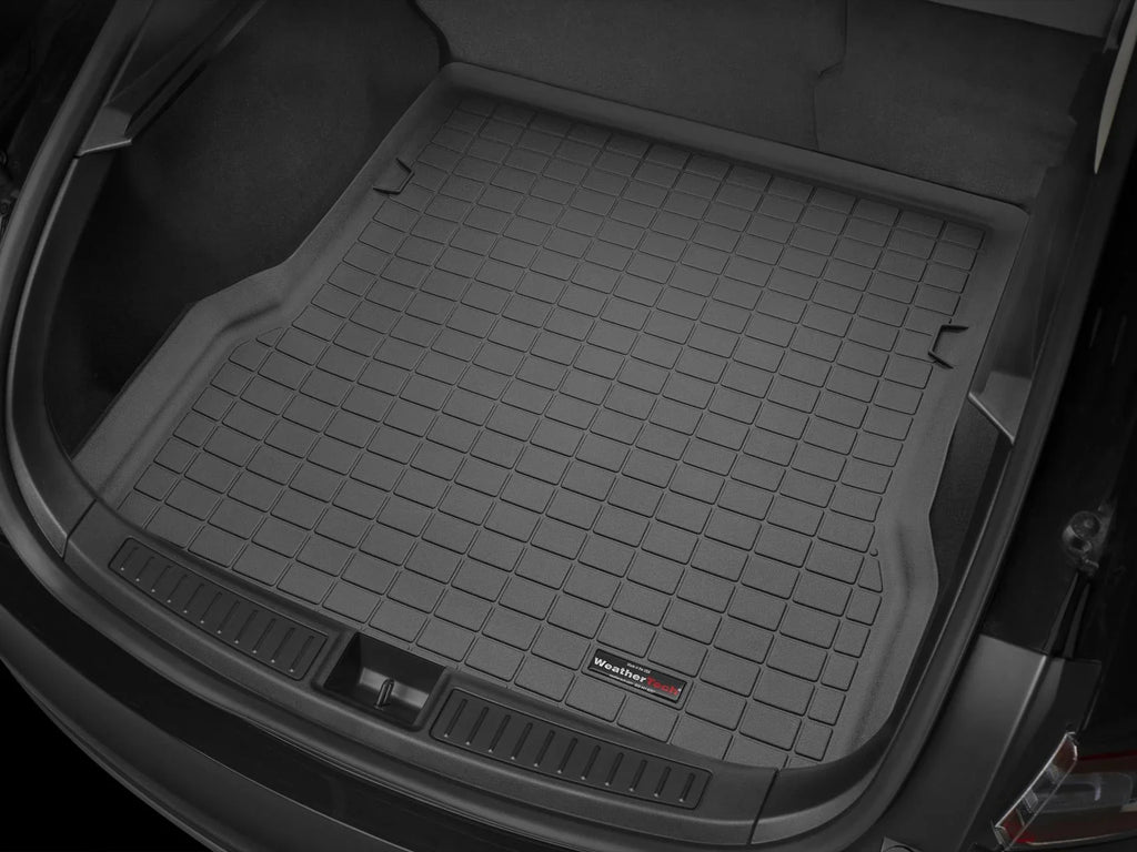 WeatherTech Cargo Trunk Liner with Bumper Protector suitable with 2008-2010  Highlander - Behind 3rd Row Seating With Bumper Protector, Tan