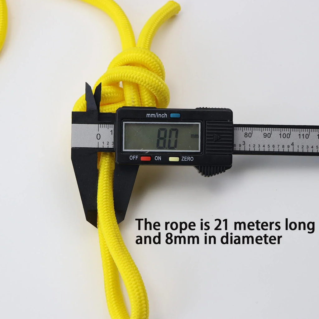 Throwable Throw Bag Flotation Device Reflective Throw Rope Portable 21M Boater's Throw Bag for Fishing aqua Sports Rafting Kayak