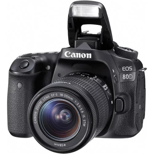 EOS 80D DSLR Camera with 18-55mm Lens + 64GB Expo Advanced Kit