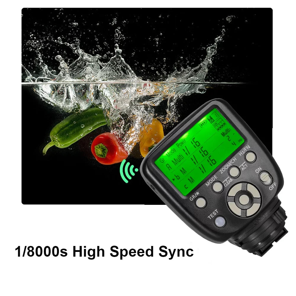 YONGNUO YN560-TX II/S Wireless Flash Trigger Controller - Speedlite Replacement for  Cameras, appropriate with YONGNUO YN862C/YN968C/YN968N/YN200/YN560 III / YN860Li/YN720/YN660/YN685/YN622C II/ R