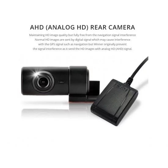 WinyTech 5MP Car Black box dash cam HD wide angle Dual cameras 3.5" LCD touch Screen