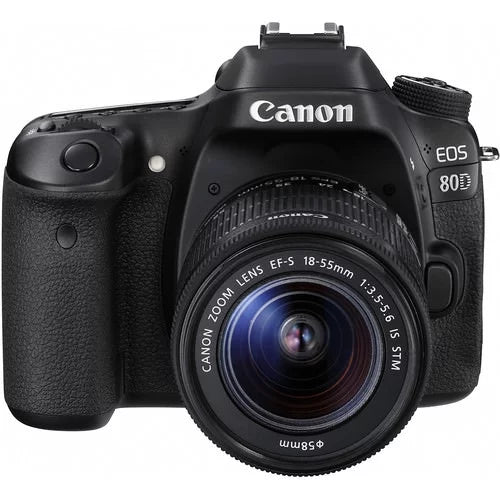 EOS 80D DSLR Camera with 18-55mm Lens + 64GB Expo Advanced Kit