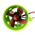 Suzicca 1000KV Underwater Brushless Motor Clockwise with with 4-Blade Propellers 12-24V Waterproof Electric Motor Drive Engine for  Bait craft Nest Ship