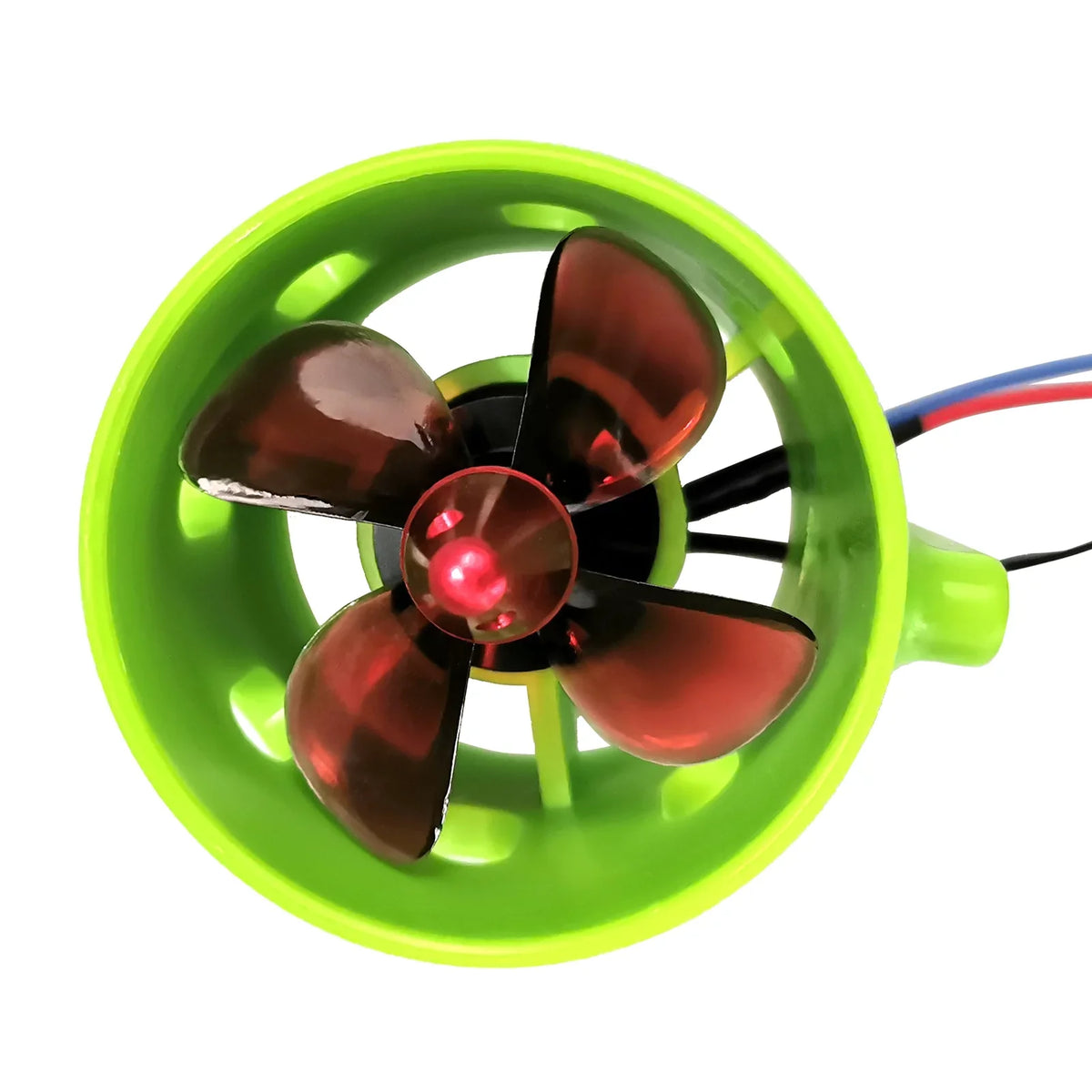 Suzicca 1000KV Underwater Brushless Motor Clockwise with with 4-Blade Propellers 12-24V Waterproof Electric Motor Drive Engine for  Bait craft Nest Ship