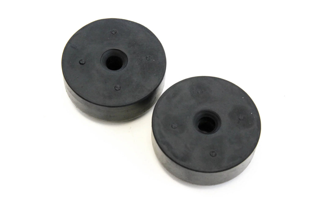 Red Hound Auto 24 Rubber Bumpers for Trailer matching with Ramp Door Truck 2.5 Inches Round Replacement Cargo Stop
