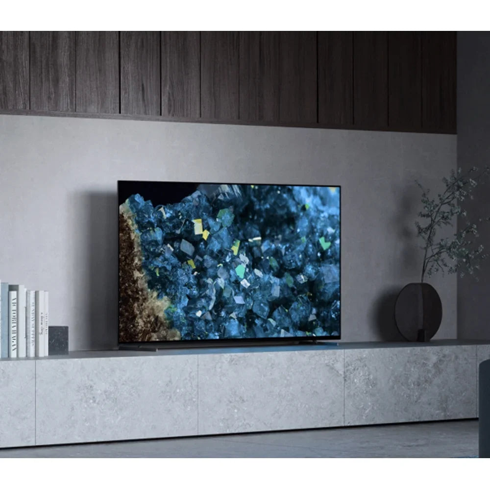 XR55A80L BRAVIA XR 55 Inch A80L OLED 4K HDR Smart TV with Google TV Bundle with 4 YR CPS Enhanced Protection Pack (2023 Model)