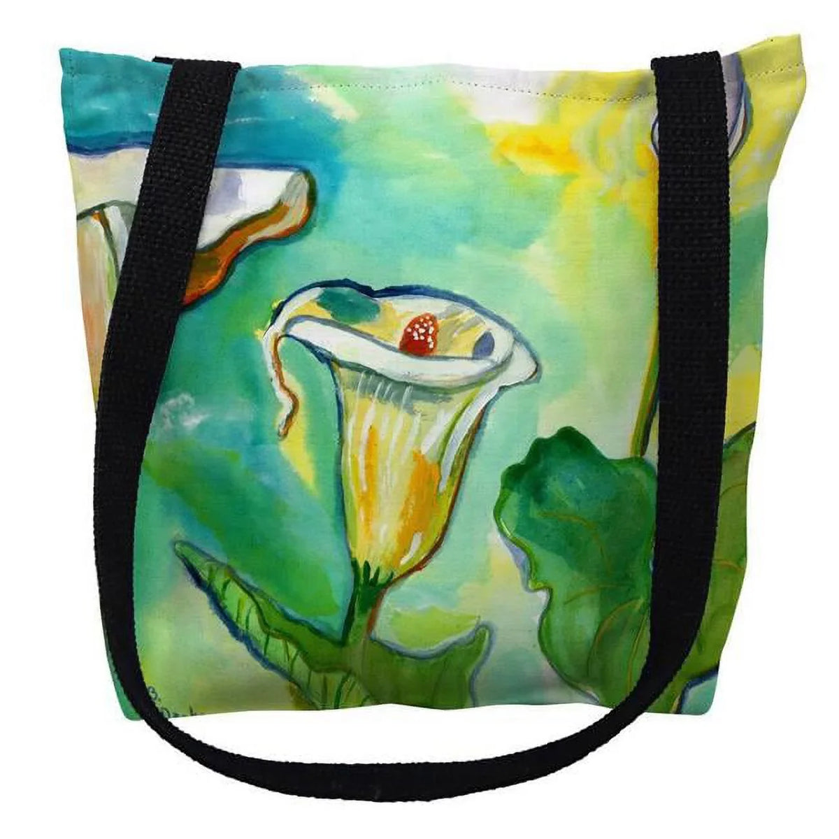 Jack-in-the-Pulpit Tote Bag - Medium. Betsy Drake TY123M 16 x 16 in