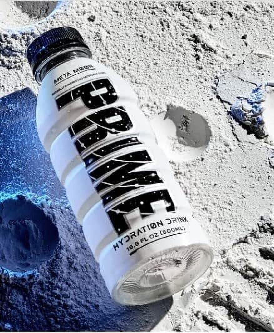 Each. Prime Hydration with BCAA Blend for Muscle Recovery Meta Moon 12 Drinks, 16 fl oz