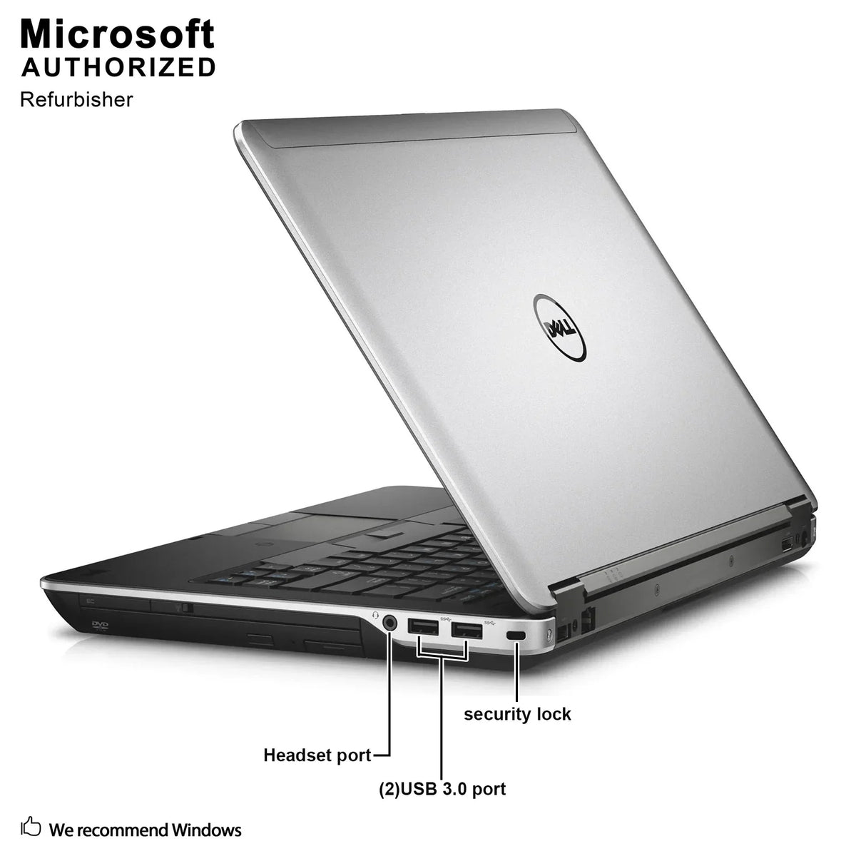 Latitude E6440 14 Business Laptop,  Core I3-4000M 2.4GHZ, 16G DDR3L, 512G SSD, DVDVGA, HDMI, Windows 10 Pro 64 Bit-Multi-Language(EN/ES/FR) Used Grade A