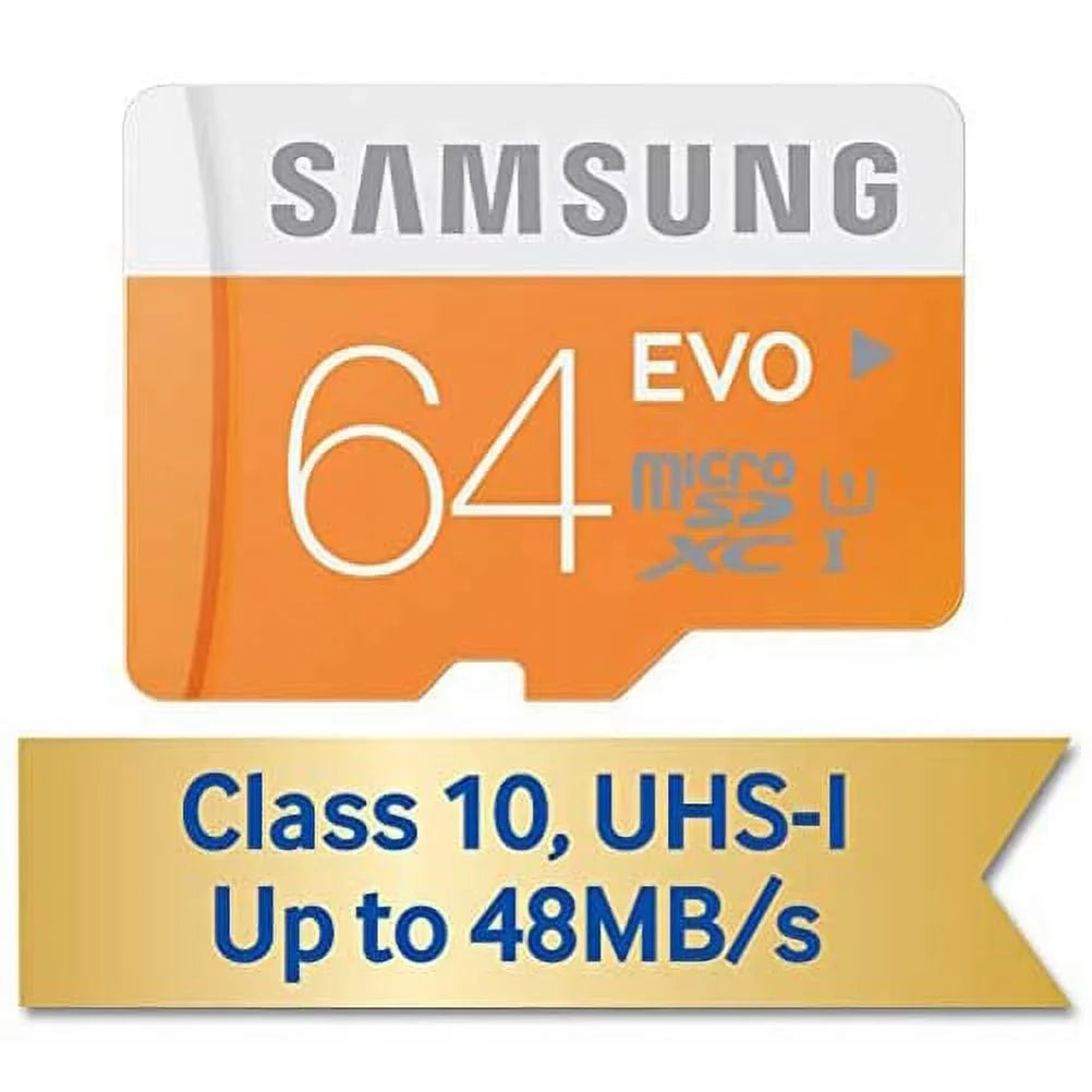 Evo 64GB Memory Card for REVVL V Plus 5G Phone - High Speed MicroSD Class 10 MicroSDXC matching With T-Mobile REVVL V Plus 5G