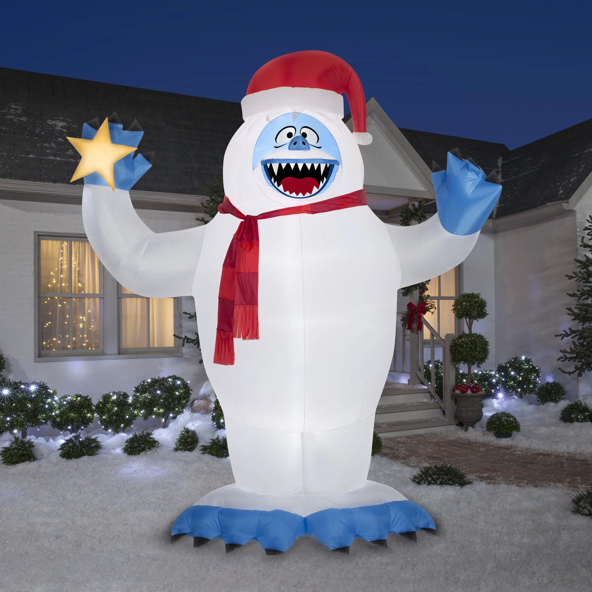 Gemmy Industries  Airblown Abomin Snowman