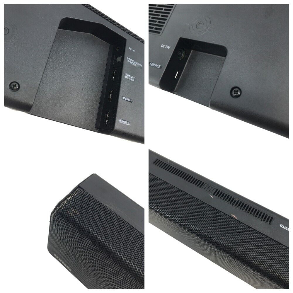 Soundbar HW-K850 W/Subwoofer PS-KW1-3 Home Theater System Black #U2364 Used