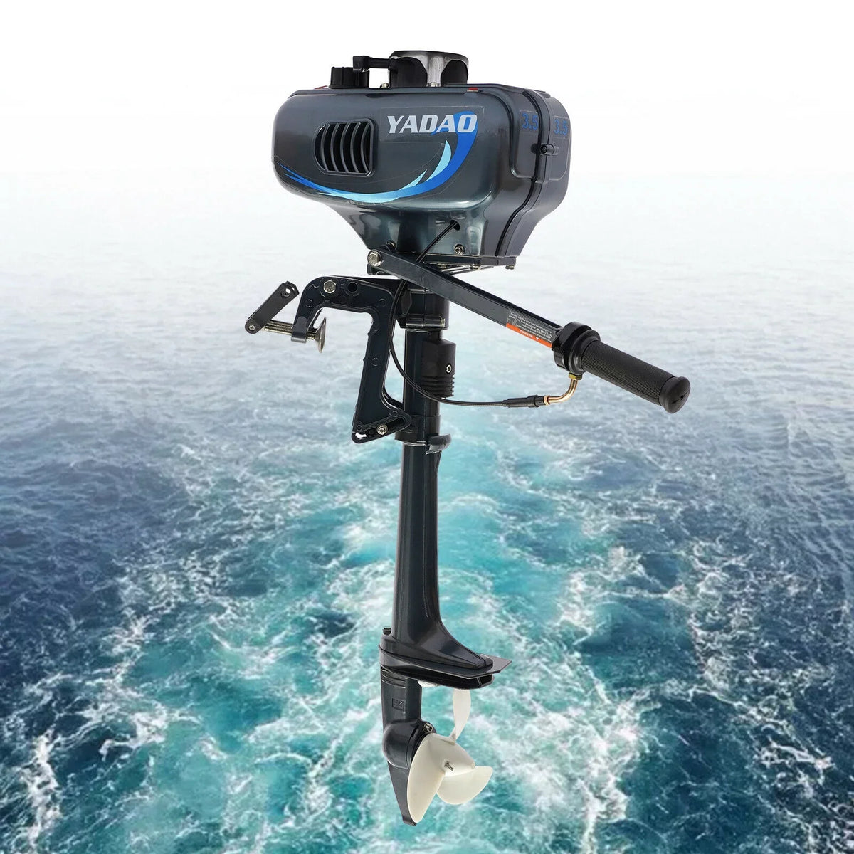 2-Stroke 3.5  Outboard Motor vessel Engine with moisture Cooling System Fishing craft Engine